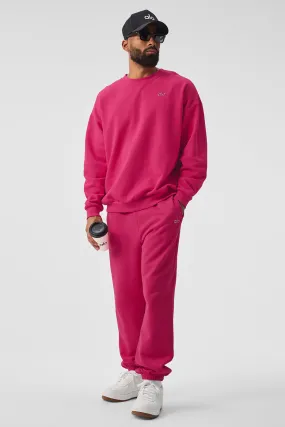 Accolade Crew Neck Pullover - Pink Summer Crush