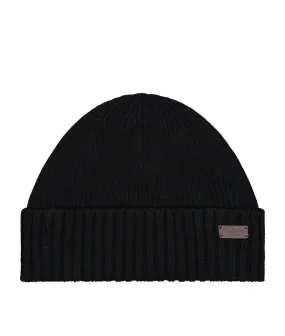 Carlton Knitted Beanie - Black