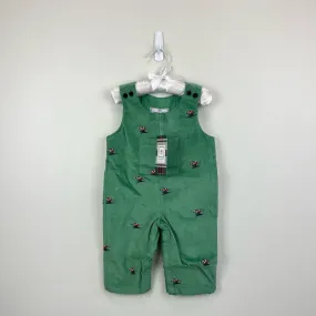 Classic Prep Childrenswear Tucker Overalls Frosty Spruce with Skier 6-9 Months NWT