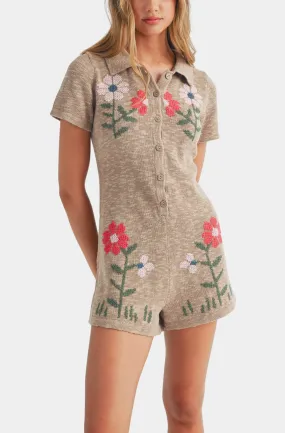 Elise Knit Romper