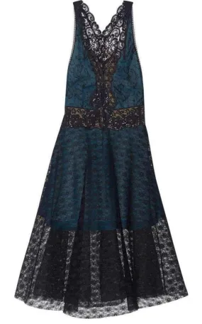 Floral Lace Inc Dress